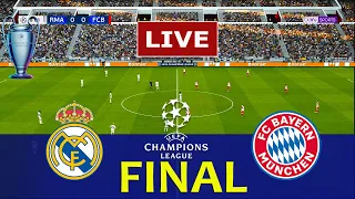 REAL MADRID vs BAYERN MUNCHEN | UEFA Champions League 2023/24 | Full Match | All Goals PES Gameplay