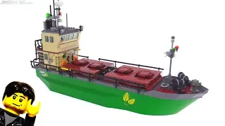 New Custom LEGO Cargo Ship -- dry bulk carrier MOC