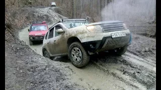 Renault Duster on Large fanagoriyskaya cave