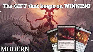 The GIFT that keeps on WINNING | Mono Black No Coffers | Modern | MTGO