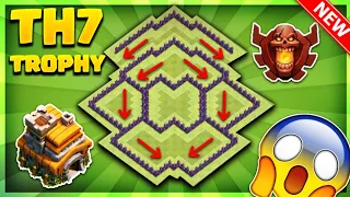 INSANE TOWN HALL 7 (TH7) TROPHY BASE DESIGN 2018-EASY TROPHIES- Clash Of Clans