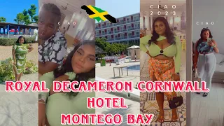 TRIP TO ROYAL DECAMERON CORNWALL MONTEGO BAY HOTEL| Best Hotel Entertainment |Jamaica Vlog 2023 🇯🇲