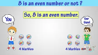 Even Number or Odd Numbers | Learning Odd and Even Numbers | Learn Basic Math