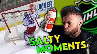 SOCCER FAN REACTS TO NHL: SALTY MOMENTS (this is HILARIOUS...)