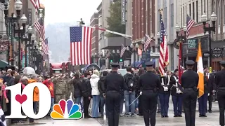 The 98th Veterans Day Parade is stepping off in downtown Knoxville!