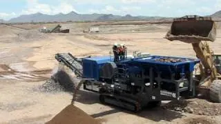 Kleemann Tracked Jaw Crusher MC 120 Z Crushing River Gravel