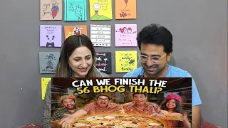 Pakistani Reacts to Can We Finish The 56 Bhog Thali | Ok Tested