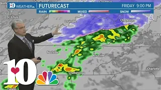 Afternoon Weather (2/16): Scattered rain, snow showers moving in the evening