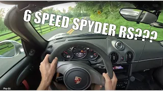 Boxster Spyder Review. Porsche distilled manual perfection? Better than a Spyder RS?
