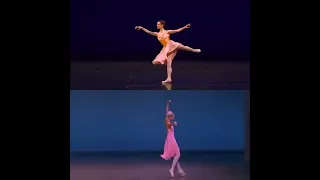 Jurgita Dronina and Alina Somova in Tchaikovsky Pas de Deux #ballet #ballerinas