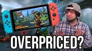 Are Hyrule Warriors and Donkey Kong Country Switch OVERPRICED? | RGT 85