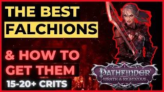 PATHFINDER: WOTR - How to find the BEST FALCHIONS in the game!