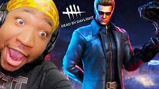 Wesker The Mastermind New Killer Gameplay! (Dead By Daylight PTB Gameplay)