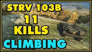 World of Tanks | Climbing - Strv 103B - 11 Kills - 8.9K Damage