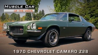 Muscle Car of the Week Video #119: 1970 Chevrolet Camaro Z28