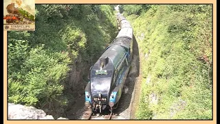 Dramatic Rescue of The Torbay Express, 4464 (60019) Bittern. 19th Aug. 2012