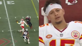 Patrick Mahomes HEATED After AWFUL Kadarious Toney DROP + Interception 😳