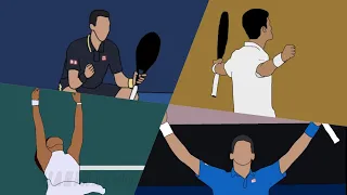 Tennis Animations ft. Novak Djokovic, Roger Federer, Serena Williams & More!