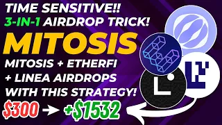 FARM 3 AIRDROPS WITH THIS ONE STRATEGY!