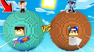 POTĘŻNE LATAJĄCE KULE NOOB vs PRO W MINECRAFT?! GPLAY & LAKI