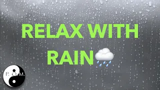 🌧 Relaxing and soothing rain sounds and music 5 hours | #meditation  #mindfulness #relax