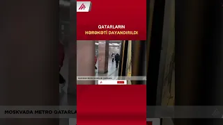 Moskvada metro qatarları toqquşdu - APA TV