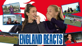 "You Think You're Really Good at Dancing" 🤣| Scott & Mead React to Lionesses Clips | England Reacts