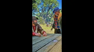 Hosea tells Bill to do some work #shorts #rdr2 #reddeadredemption #gaming