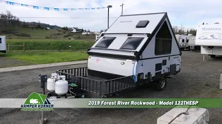 2019 Forest River Rockwood Pop Up Camper Travel Trailer - Model 122THESP - Walkthrough