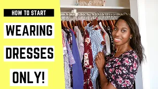 How to Start Wearing Dresses & Skirts ONLY and Stop Wearing Jeans Today! 3 Tips & Suggestions