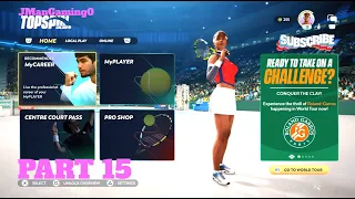 TopSpin 2K25 Women's Tour Part 15