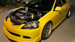 Building the K24 Turbo RSX in 2 days for Cars and Coffee Miami