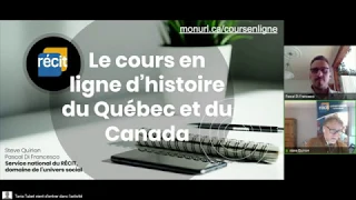 Cours Histoire du Québec et du Canada en ligne