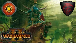 The Bravest OLDBLOOD. Lizardmen Vs Vampire Counts. Total War Warhammer 2, Multiplayer