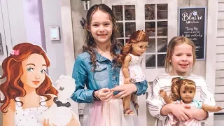 Visiting the American Girl Store in New York City !!!