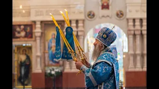 Литургия на Благовещение Кафедральный собор Йошкар Ола