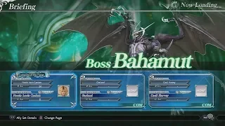Dissidia Final Fantasy NT - Bahamut Boss Battle Gameplay Walkthrough [1080p 60FPS HD]