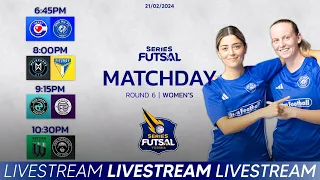 Series Futsal Victoria, Womens, 2024/1, Round 6 | Full Livestream