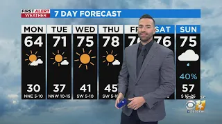 Warm Weather Ahead Before Rainmaker Moves In Next Weekend