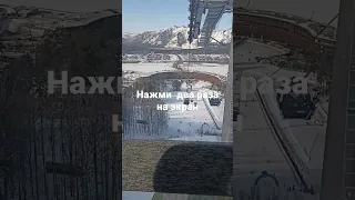 горнолыжный курорт Манжерок. Республика Алтай, Россия