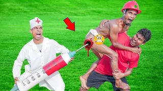 Must Watch Comedy Video Very Special Amazing Funny Video 2023Injection Funny Video 183 @FamilyFunTv1