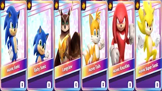 Sonic Dash - All Six Movie Characters Battle vs Bosses Eggman & Zazz - All 68 Characters Unlocked