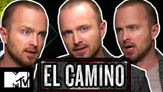 El Camino's Aaron Paul on How Difficult & Gory Was Filming The Breaking Bad Spin-Off | MTV Movies