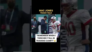 Mac Jones trash talk