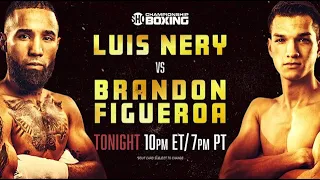 NERY VS FIGUEROA LIVE REACTION