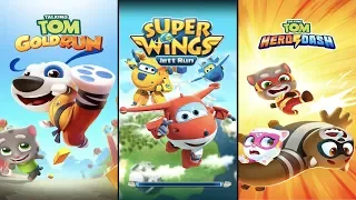 iGameBox🚠SUPER Wings Jett HD│My Talking Tom Gold Run│Talking Tom Hero Dash Run*Gameplay For Kid#20