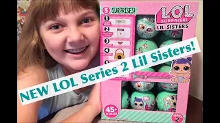 NEW L.O.L. Surprise! SERIES 2 WAVE 2 LOL Lil Sisters Dolls – Unboxing, Review & Color Change! PART 1