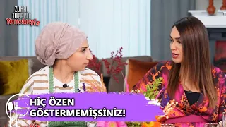 Zeynep Hanımın Kıyafeti Eleştiri Aldı! | Zuhal Topal'la Yemekteyiz 356. Bölüm