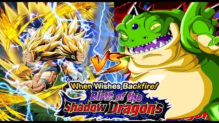 HOW TO BEAT BIRTH OF THE SHADOW DRAGONS STAGE 1 HAZE SHENRON VS FINAL TRUMP CARD DBZ DOKKAN BATTLE