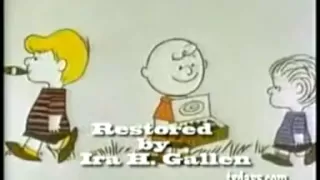 Peanuts First Animation (Ford, 1959)